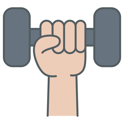 Dumbbell free icon