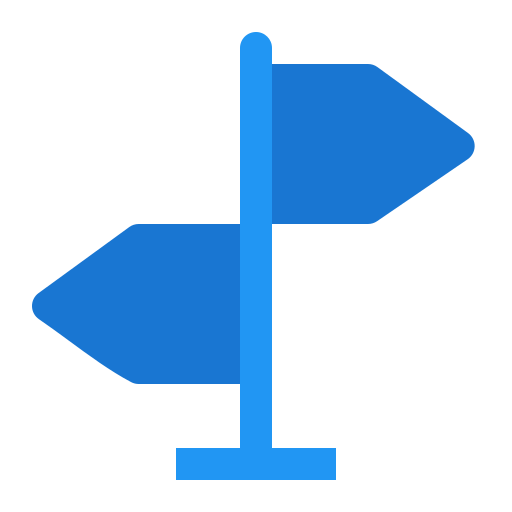 poste indicador icono gratis