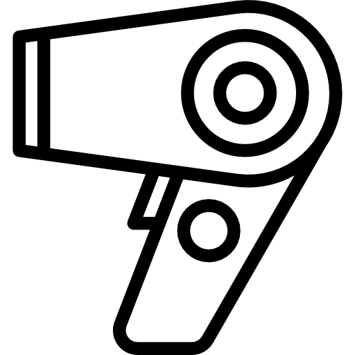 secador de pelo icono gratis