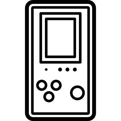 consola de videojuegos portátil icono gratis
