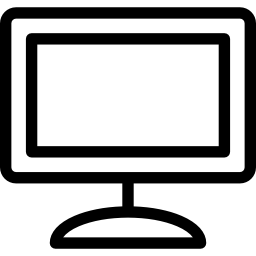 텔레비전 무료 아이콘