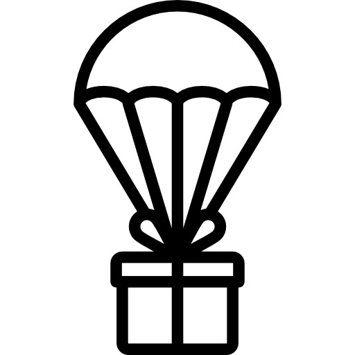 entrega icono gratis