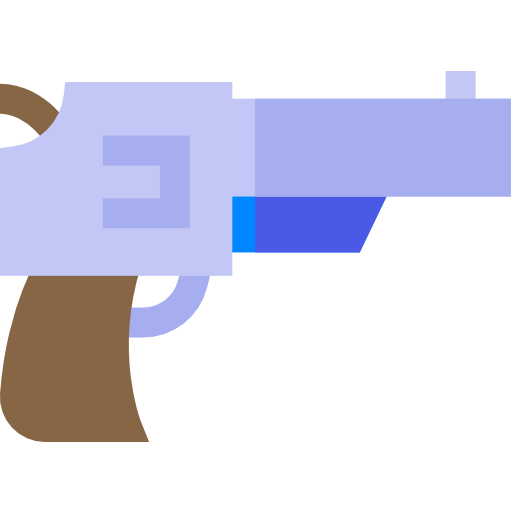 Revolver Basic Straight Flat icon