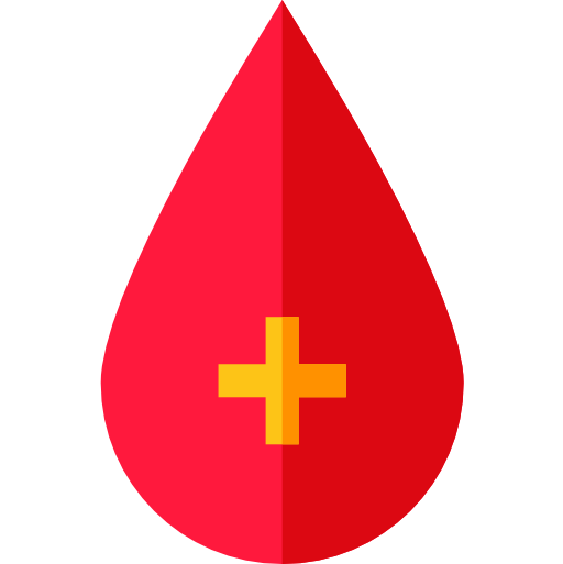 donación de sangre icono gratis