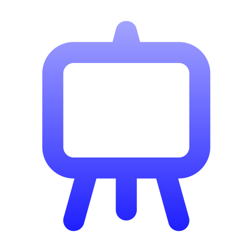 caballete icono gratis