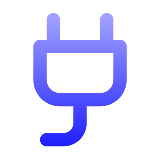Plug free icon