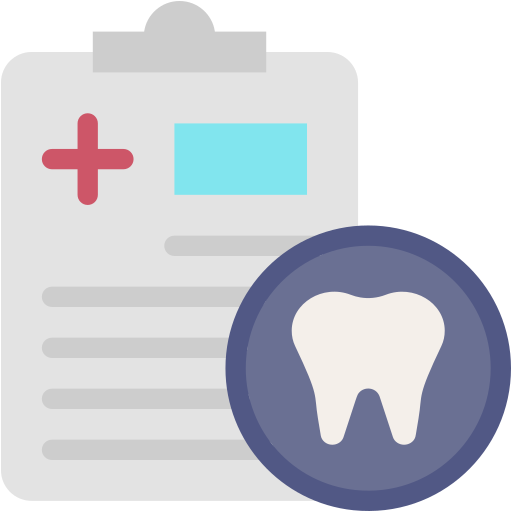 registro dental icono gratis