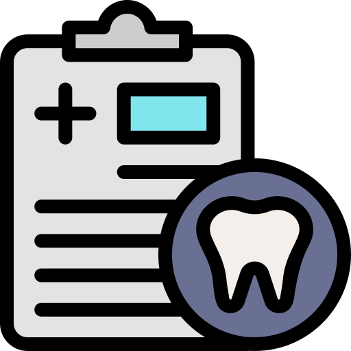 registro dental icono gratis