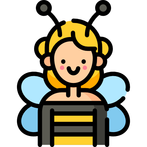 abeja icono gratis