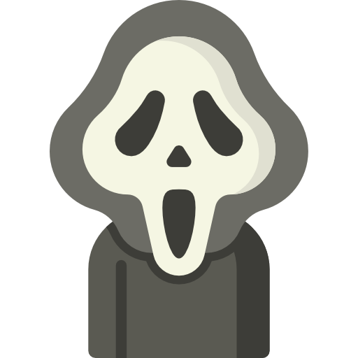 Ghost face Special Flat icon