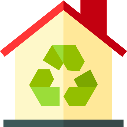 centro de reciclaje icono gratis