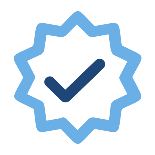 compte vérifié Icône gratuit