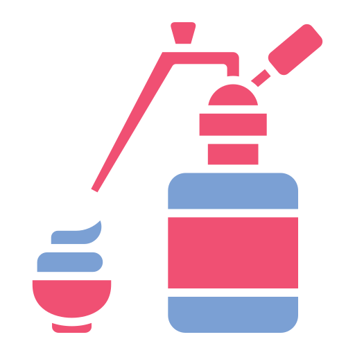 crema batida icono gratis