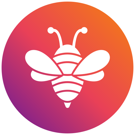 abeja icono gratis