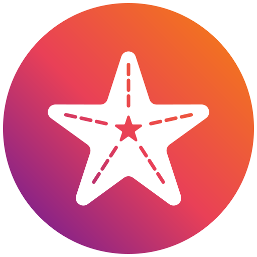 estrella de mar icono gratis