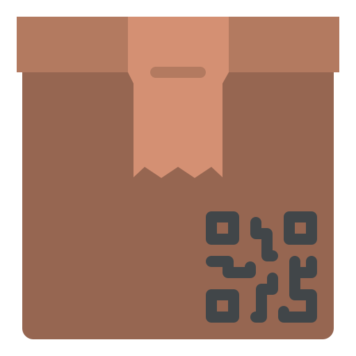 caja de entrega icono gratis