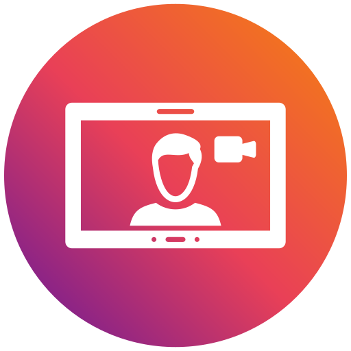 appel vidéo Icône gratuit appel vidéo Icône gratuit