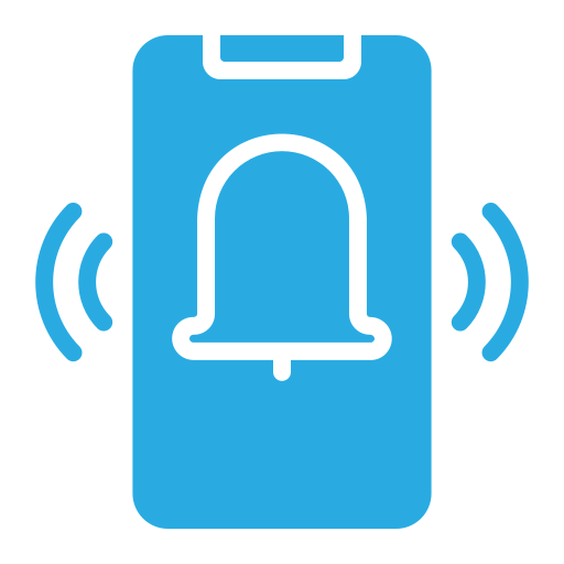 campana de notificación icono gratis