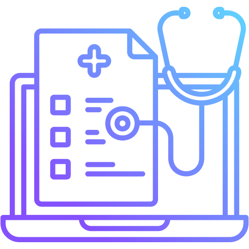 diagnóstico médico grátis ícone
