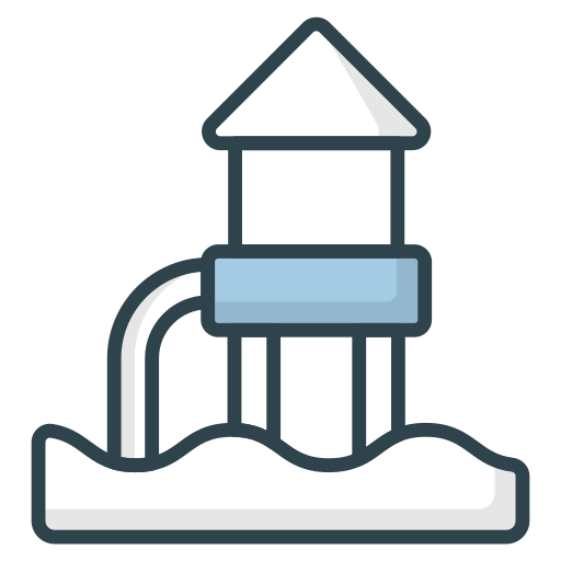 parque acuatico icono gratis