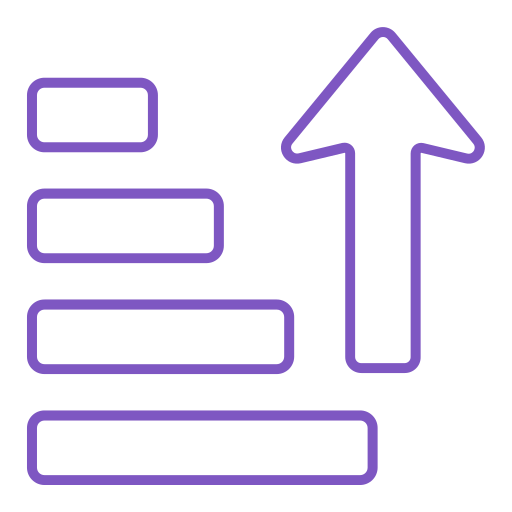 Sort ascending free icon Sort ascending free icon