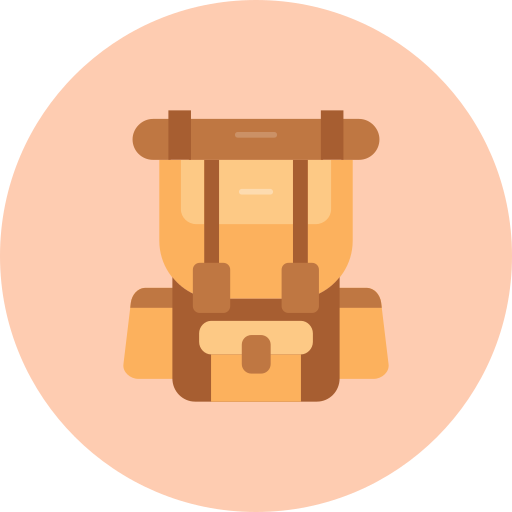 mochila icono gratis