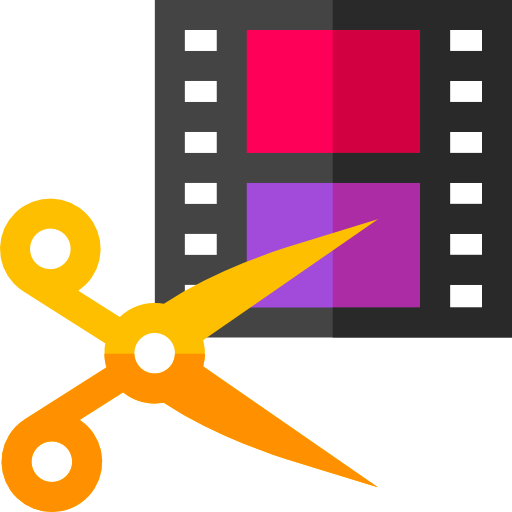 Video player Basic Straight Flat icon