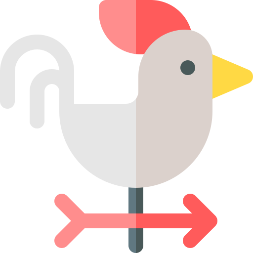 Weather vane free icon