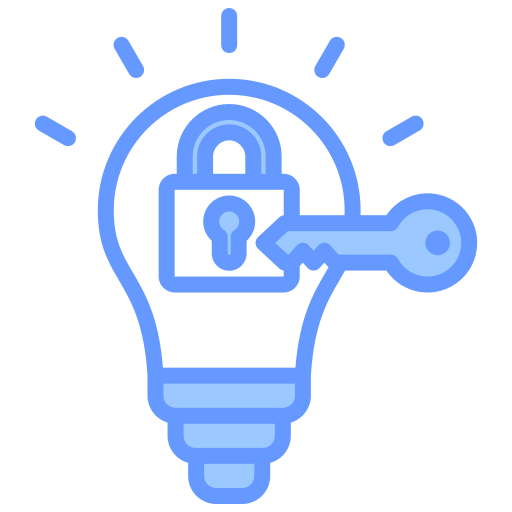 Intellectual property free icon