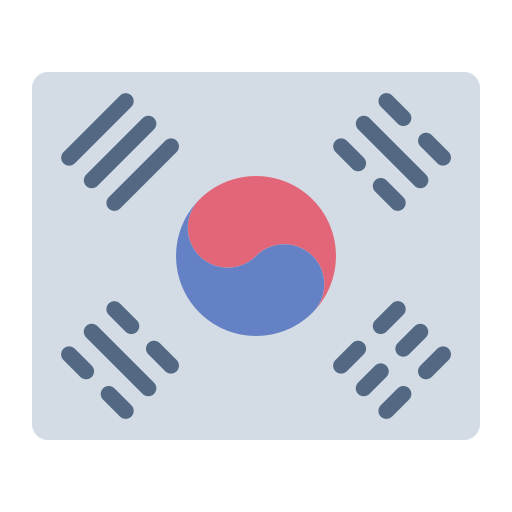 corea del sur icono gratis