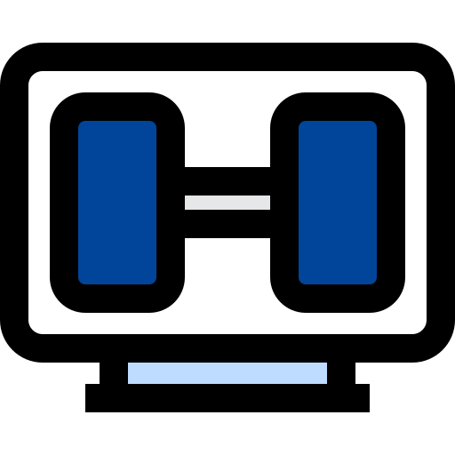 gimnasia icono gratis