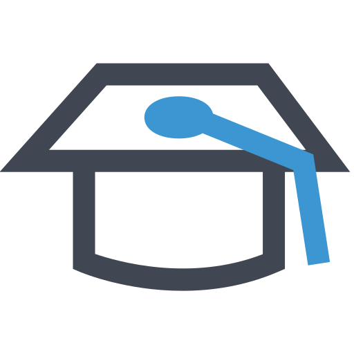 graduación icono gratis