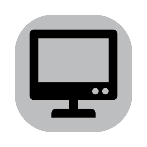 pantalla icono gratis