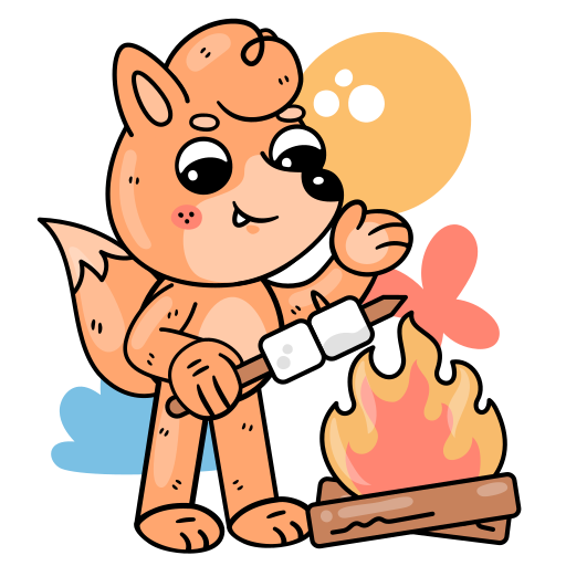 feu de camp gratuit sticker feu de camp gratuit sticker