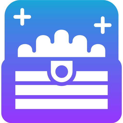 cofre del tesoro icono gratis