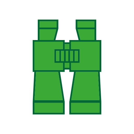 prismáticos icono gratis