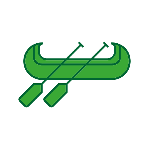 canoë Icône gratuit