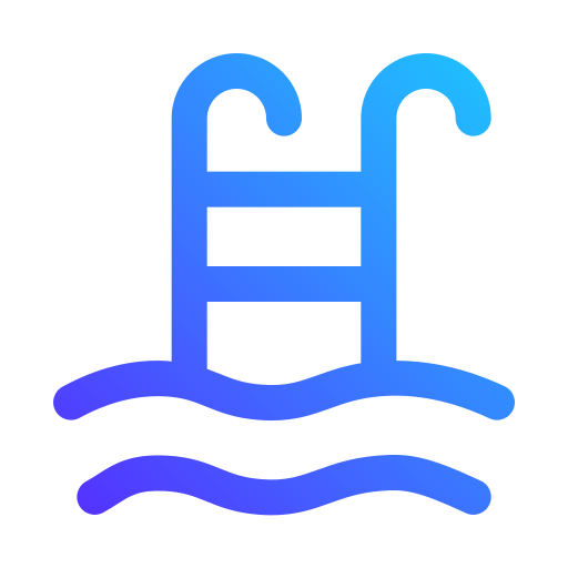 piscina grátis ícone