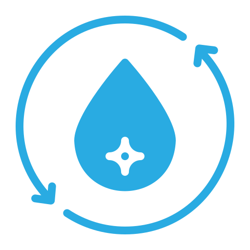 energía del agua icono gratis