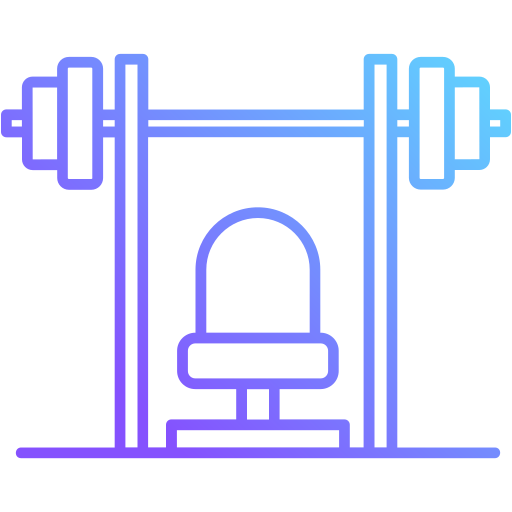 벤치 프레스 무료 아이콘