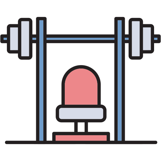 벤치 프레스 무료 아이콘