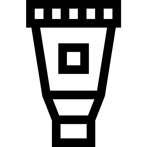 tubo de pintura icono gratis