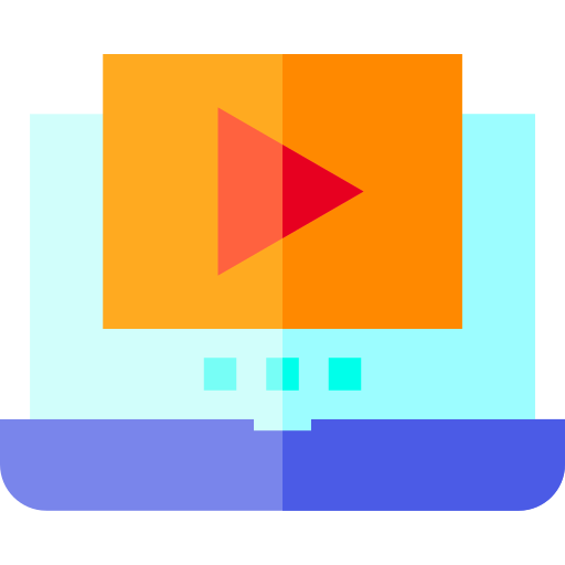 reproductor de video icono gratis