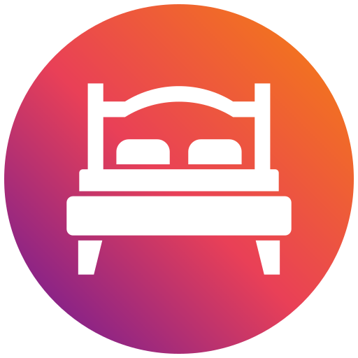 cama matrimonial icono gratis