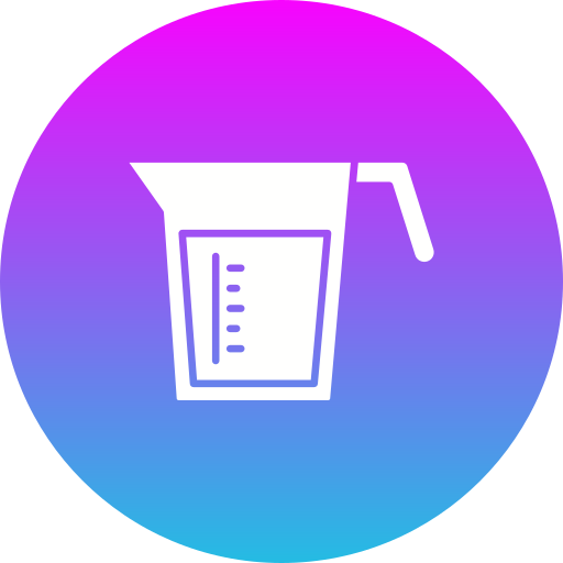 Measuring cup free icon