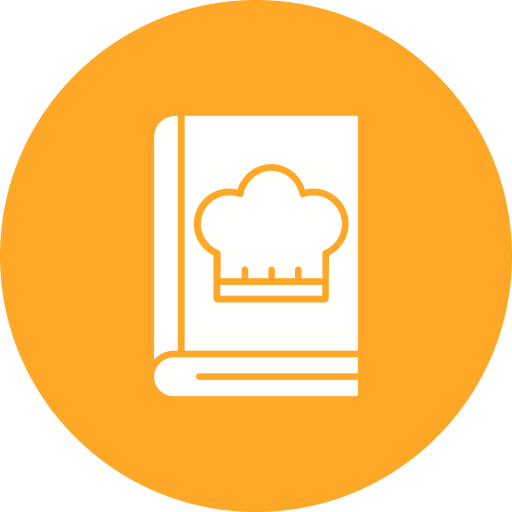 Книга рецептов бесплатно иконка Книга рецептов бесплатно иконка