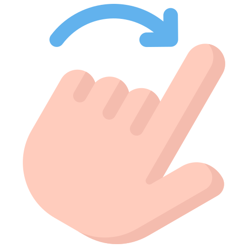 Rotate - Free hands and gestures icons