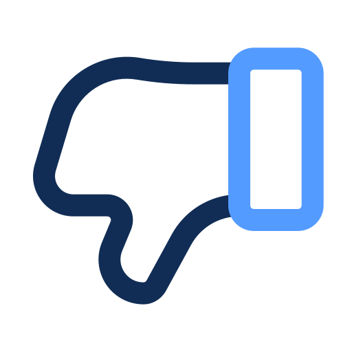 nicht gefallen kostenlos Icon