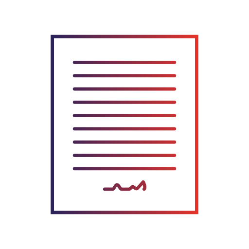 contrato de casa icono gratis