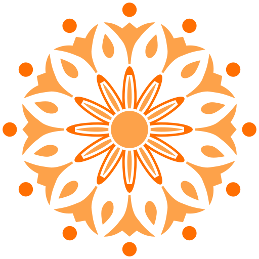 mándala icono gratis